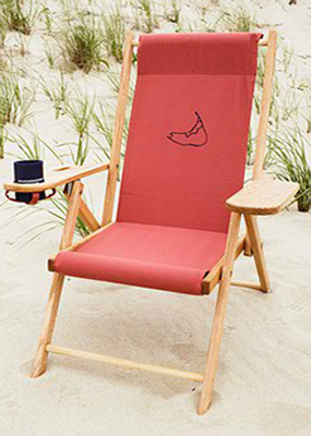 Embroidered 2025 beach chairs